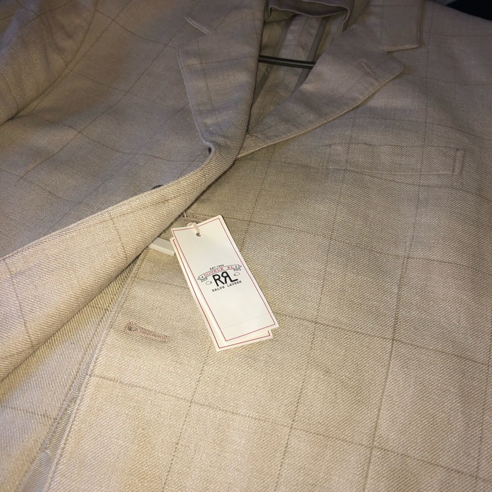 Double Ralph Lauren suit coat